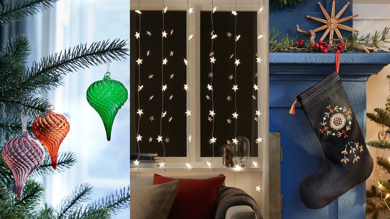 A three panel images showing IKEA Black Friday deals