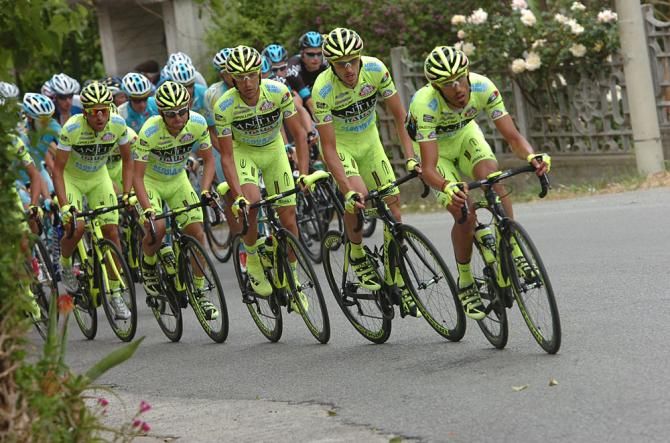 Alessandro Proni, Fabio Taborre, Stefano Garzelli, Mauro Santambrogio and Matteo Rabottini
