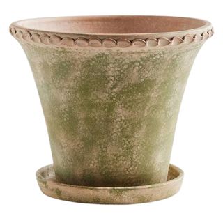 Scalloped, Moss Outdoor Provence Planter