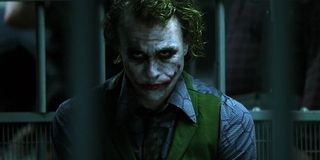 Heath Ledger as The Joker in The Dark Knight