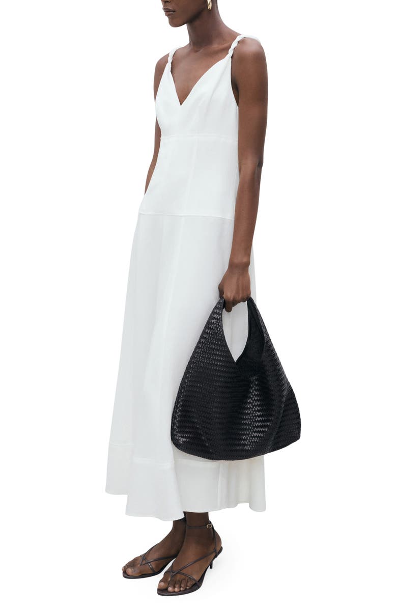 V-Neck A-Line Dress
