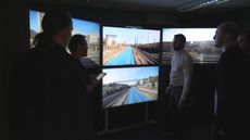 A mockup of Mission Room's immersive journey planner