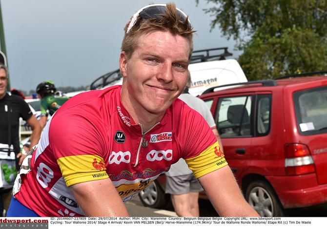 Zico Waeytens (Topsport Vlaanderen) leads the sprint classification