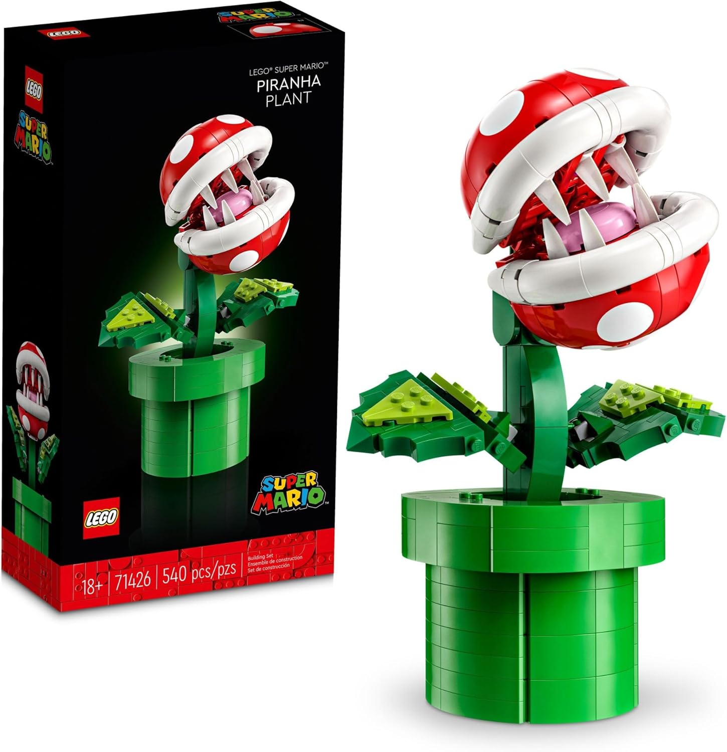 Lego Super Mario Piranha Plant 