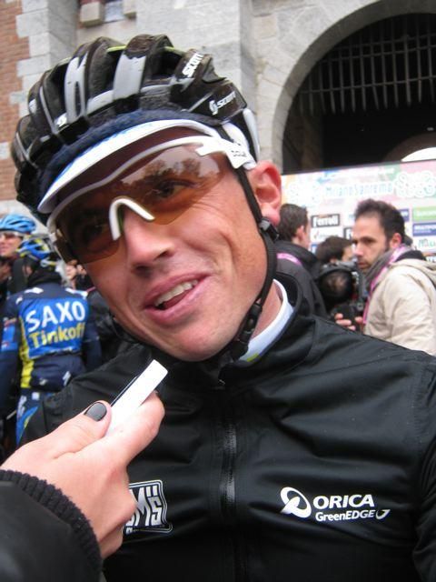 Defending champion Simon Gerrans (Orica GreenEdge)
