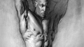 Best online art classes sketch of man