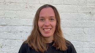 Profile image of Becky Cook the first female Orange Factory female rider