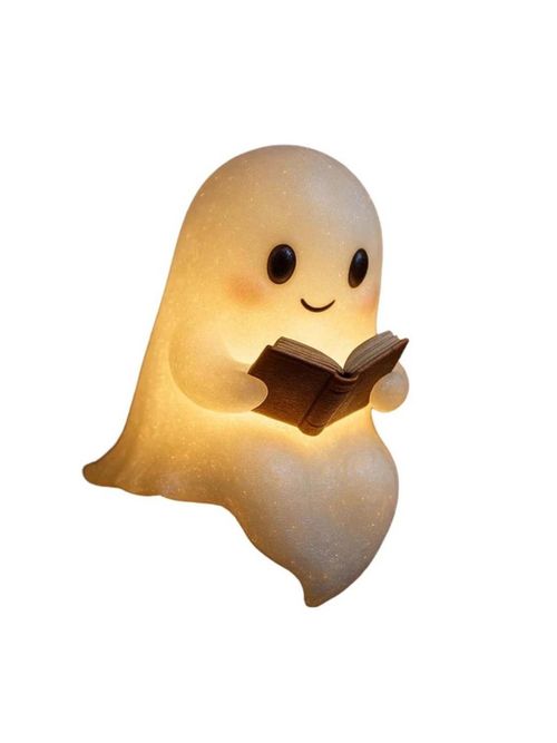 Ghost Night Light Book Lamp