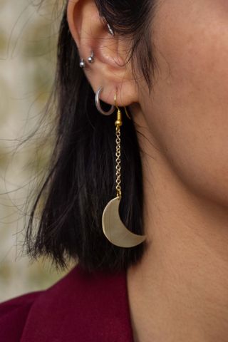 moon earring