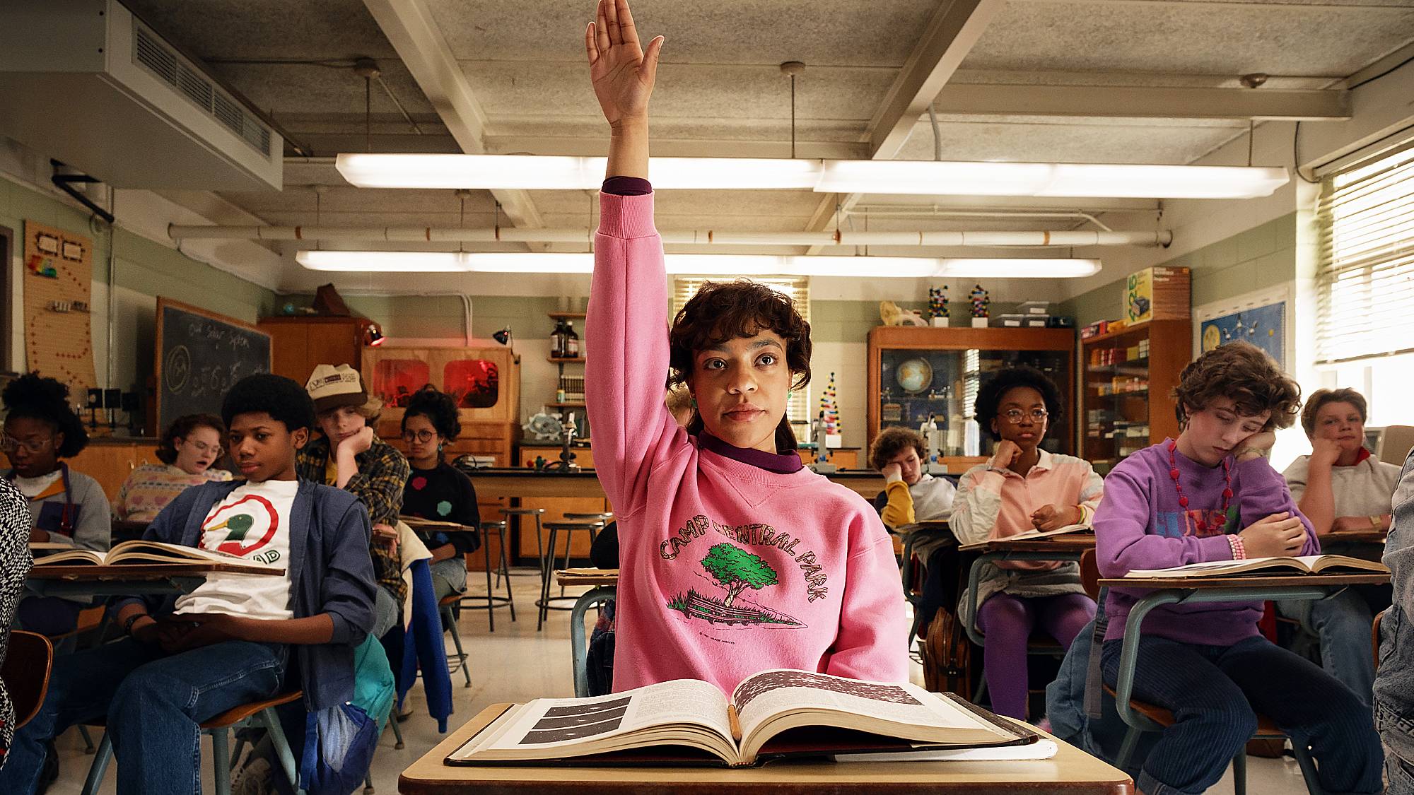 Priah Ferguson as Erica Sinclair in "Stranger Things" season 5 
