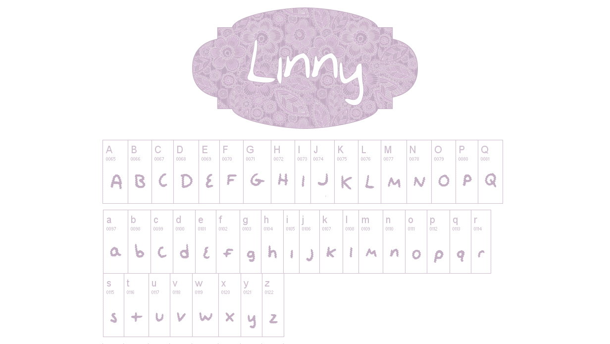 Best free handwriting fonts: Linny