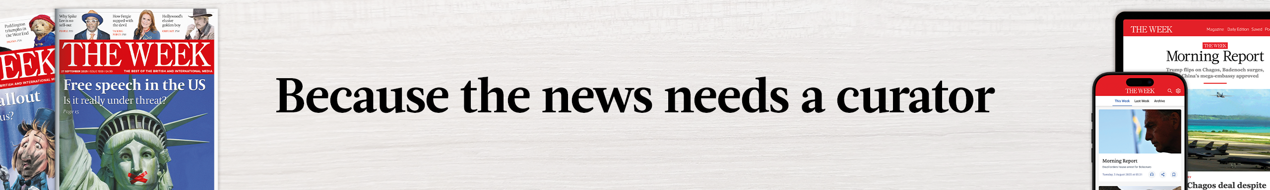 Because the news needs a curator