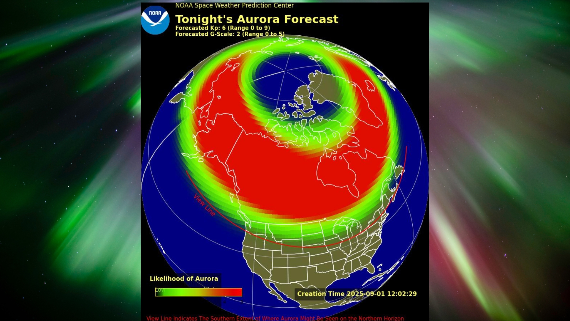 Northern Lights May Be Visible In These 18 US States Northern Lights May Be Visible In These 18 US States