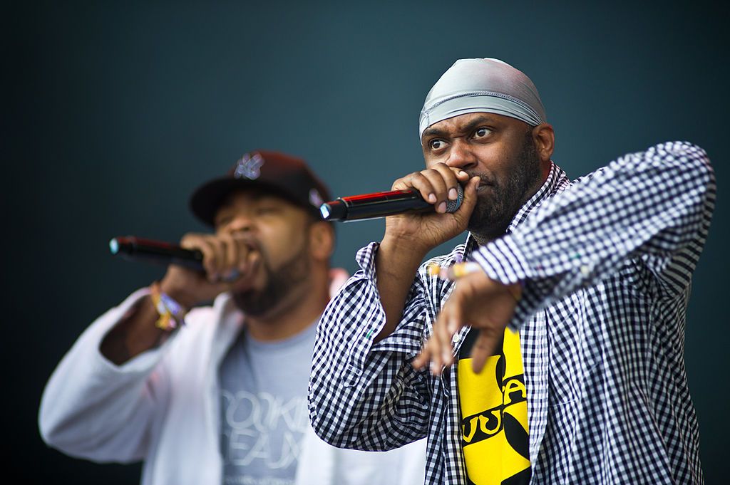 Two members of the Wu Tang-Clan