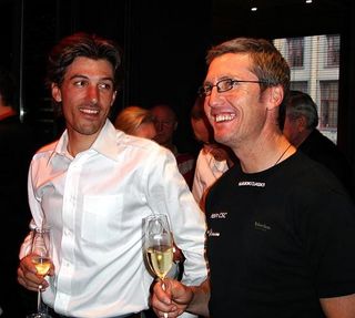 Fabian Cancellara and Scott Sunderland