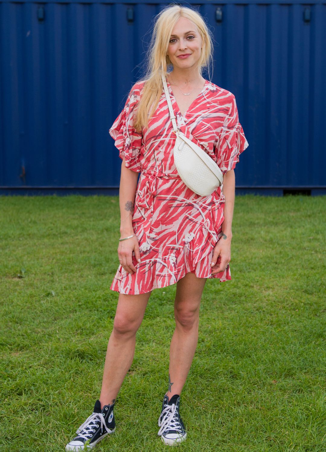 Fearne Cotton poses backstage at Mighty Hoopla festival at Brockwell Park on June 3, 2018 in London, England.