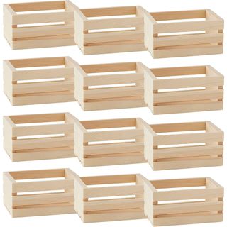 MICHAELS Bulk 12 Pack: 5”; Wooden Crate by ArtMinds®