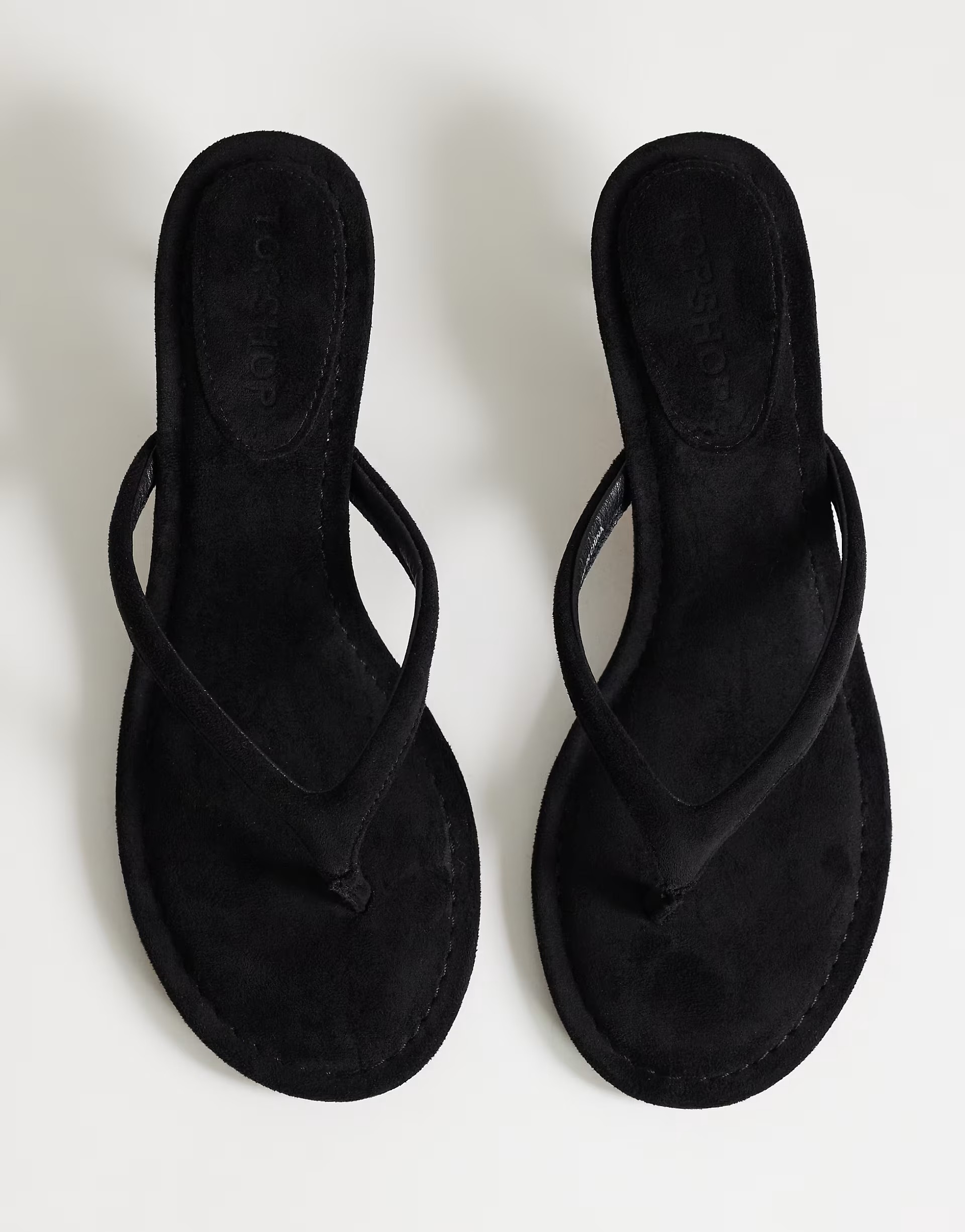 Topshop, Axel Toe Thong Mid Heel Sandal