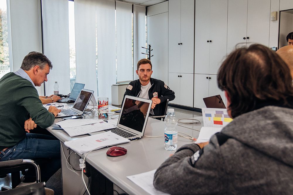 The UAE Team Emirates sports directors sat down with each rider to discuss race schedules