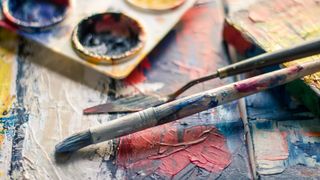 art terms: paintbrushes