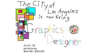 Los Angeles graphic design job ad