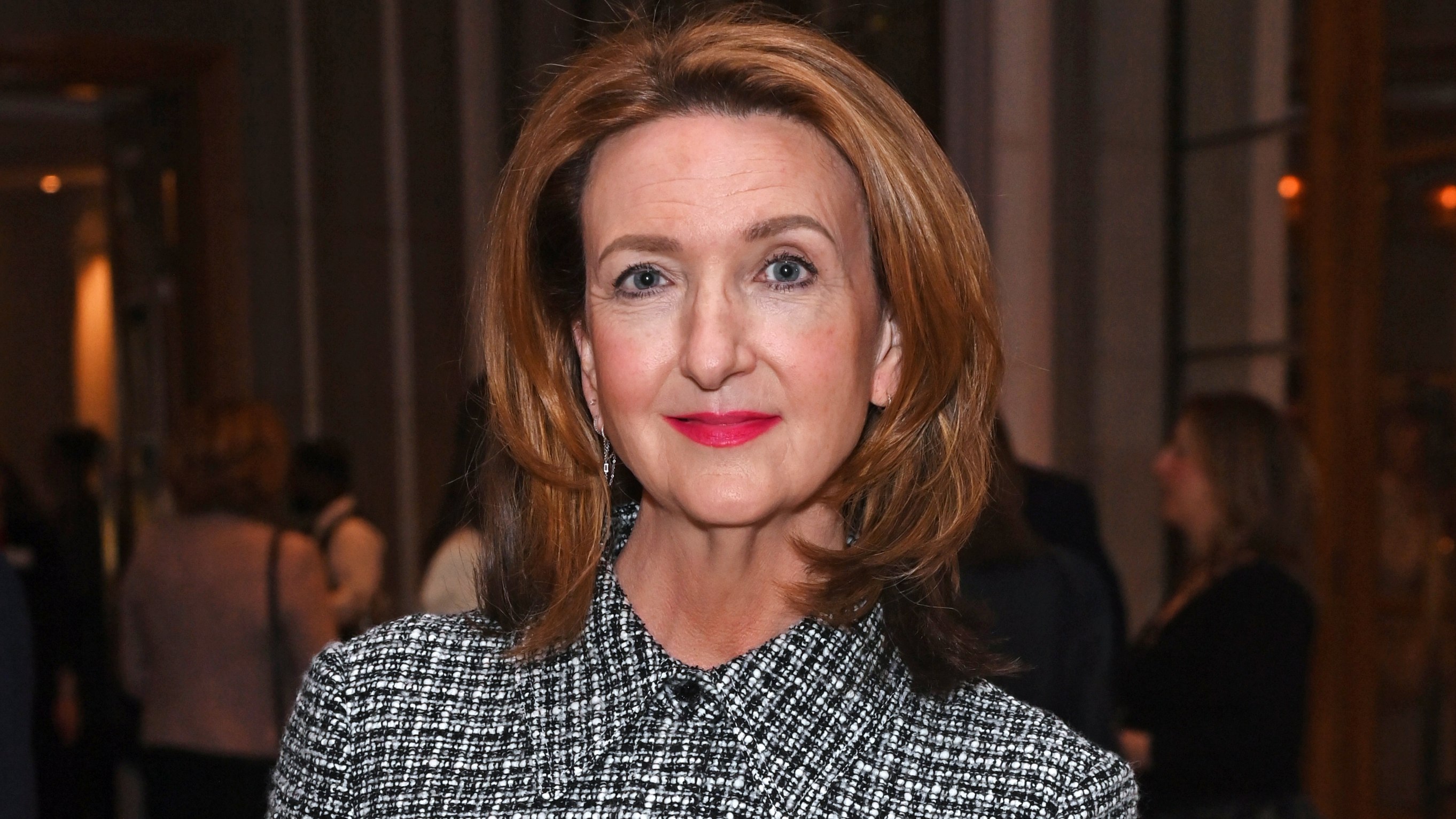 Victoria Derbyshire attends Turn The Tables 2025 hosted by Tania Bryer and James Landale in aid of Cancer Research UK at Corinthia Hotel London on March 3, 2025