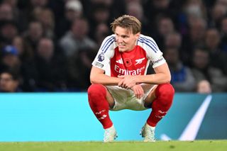 Arsenal captain Martin Odegaard