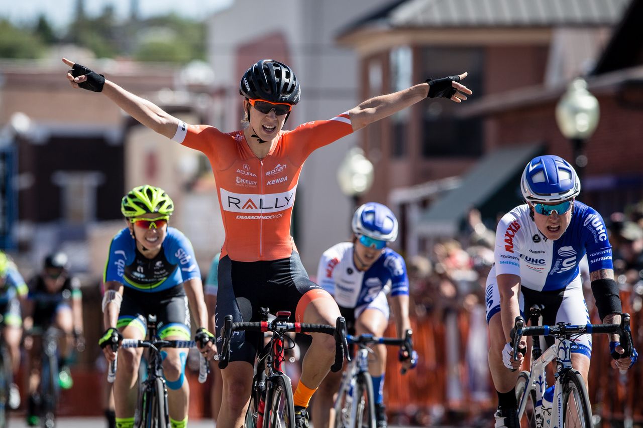 Heather Fischer (Rally) takes the win