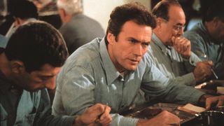 Clint Eastwood as Frank Morris in Escape from Alcatraz
