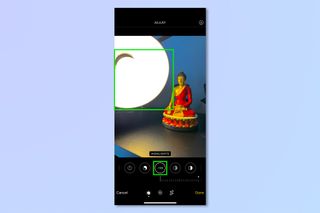 A screenshot showing how to edit photos on iPhone