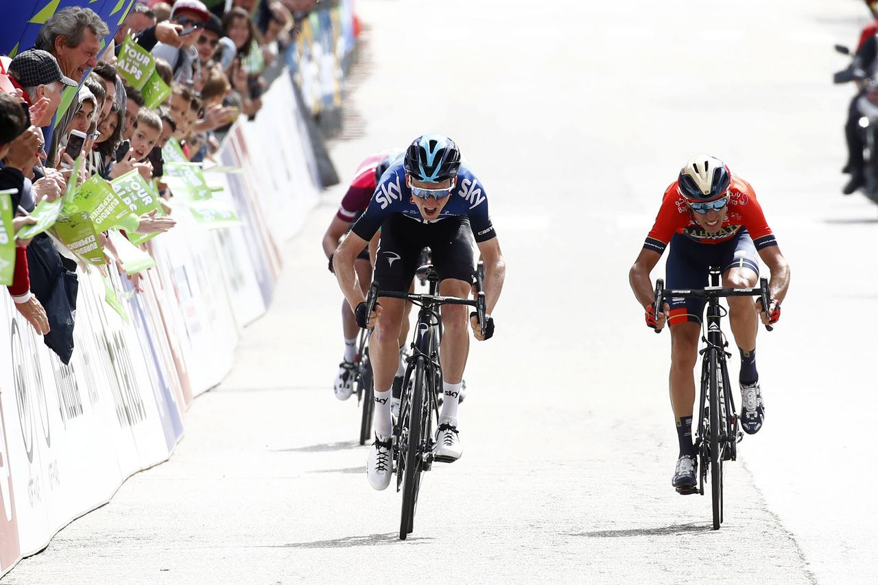 The sprint for the line