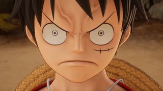 Monkey D. Luffy in the announcement trailer for One Piece Odyssey.