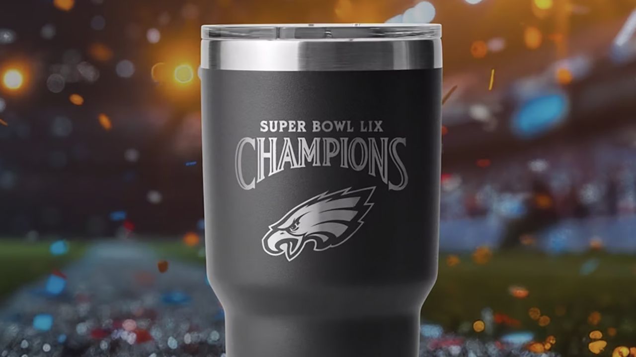 YETI Super Bowl LIX drinkware