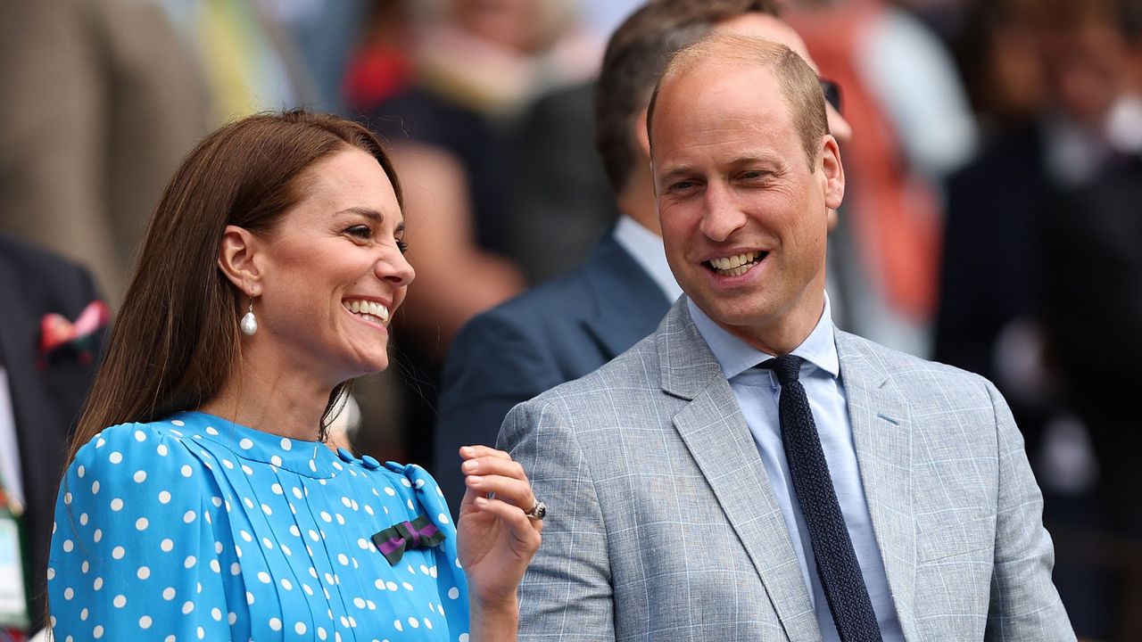 The Prince and Princess of Wales attends Wimbledon