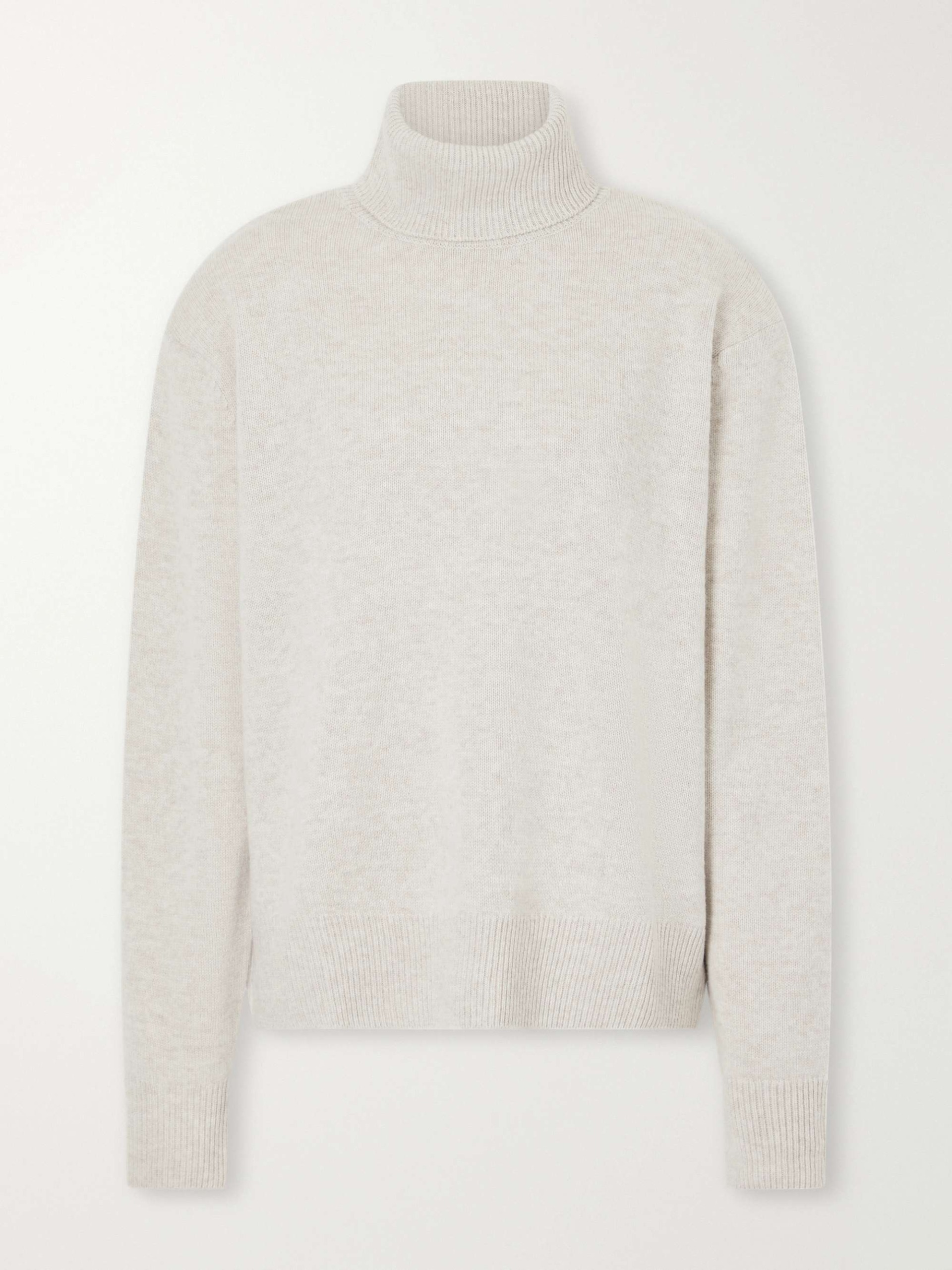 Gala Merino Wool and Cashmere-Blend Turtleneck Sweater