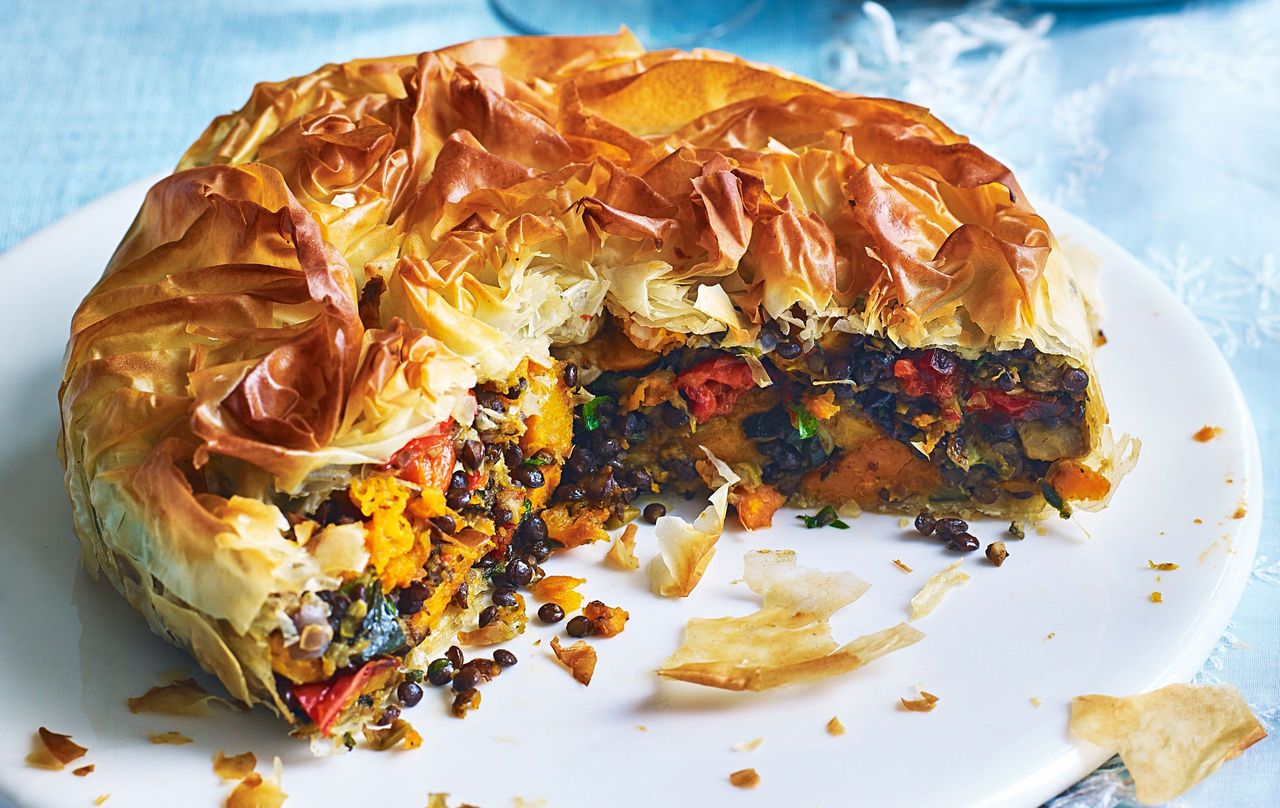 Vegetarian pie recipe
