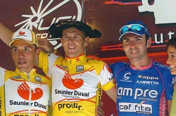 The podium (l-r): Joaquin Rodriguez, Constantino Zaballa, Eddy Mazzoleni