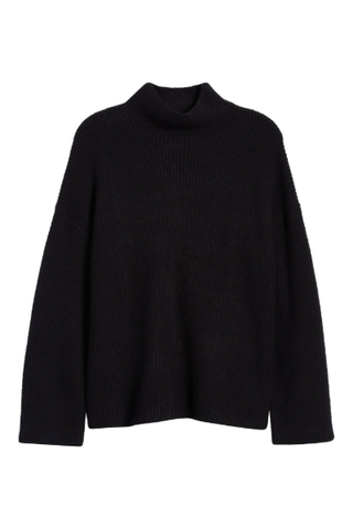 Treasure & Bond Relaxed Turtleneck Cotton Blend Sweater (Was $80) 