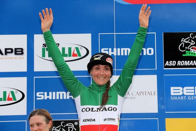 Eva Lechner finished third