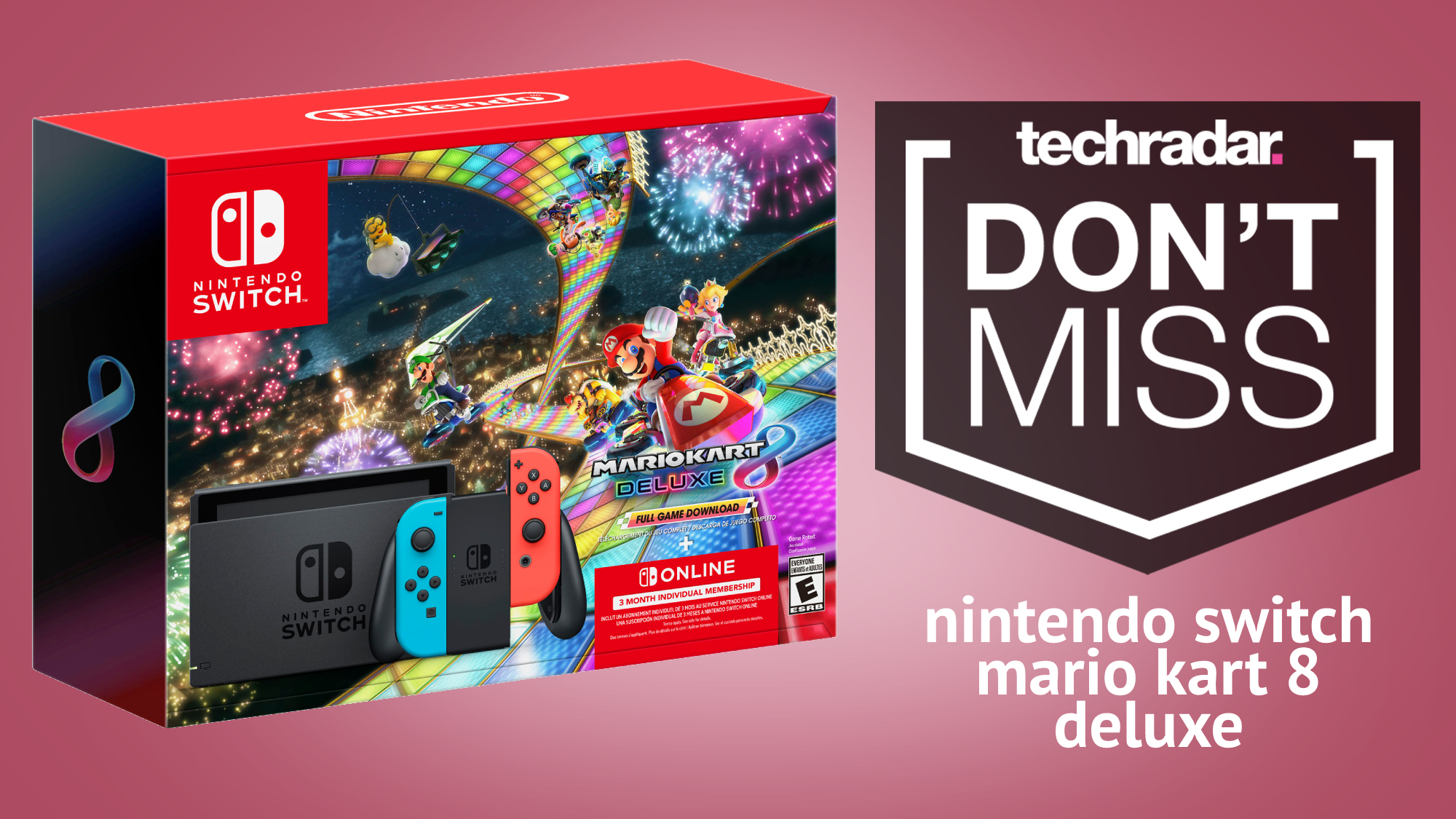 Nintendo Switch + Mario Kart 8 Deluxe Black Friday deal