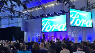 Mark Fields, CEO of Ford, at AutoMobility LA 2016