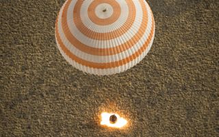 Soyuz Lands With Expedition 36 Crew 1920