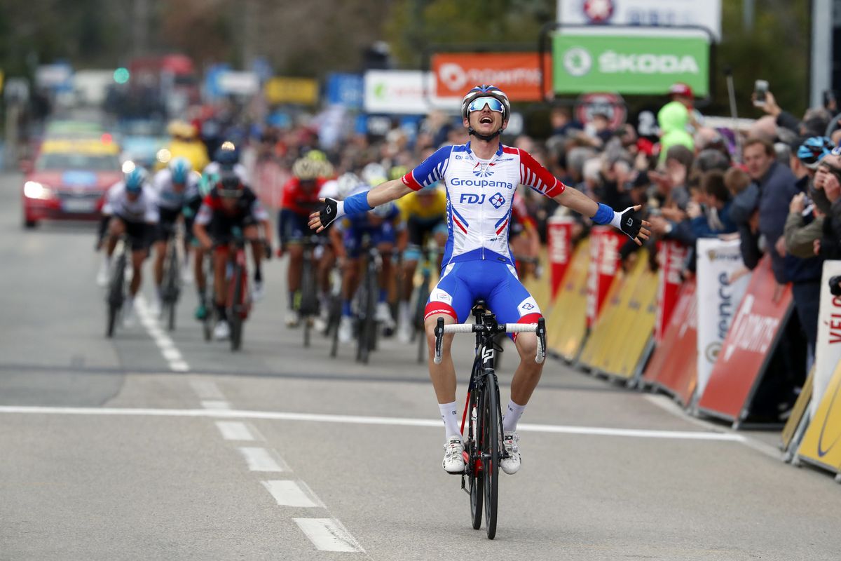 Rudy Molard (Groupama-FDJ) takes a big win in Paris-Nice