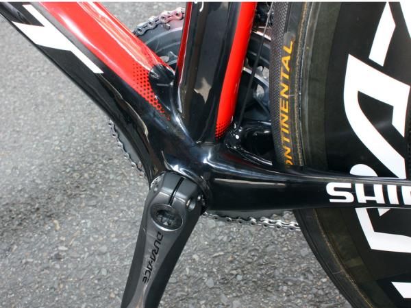 Scott says absolute stiffness on its new Project F01 is actually higher than that of the Addict.