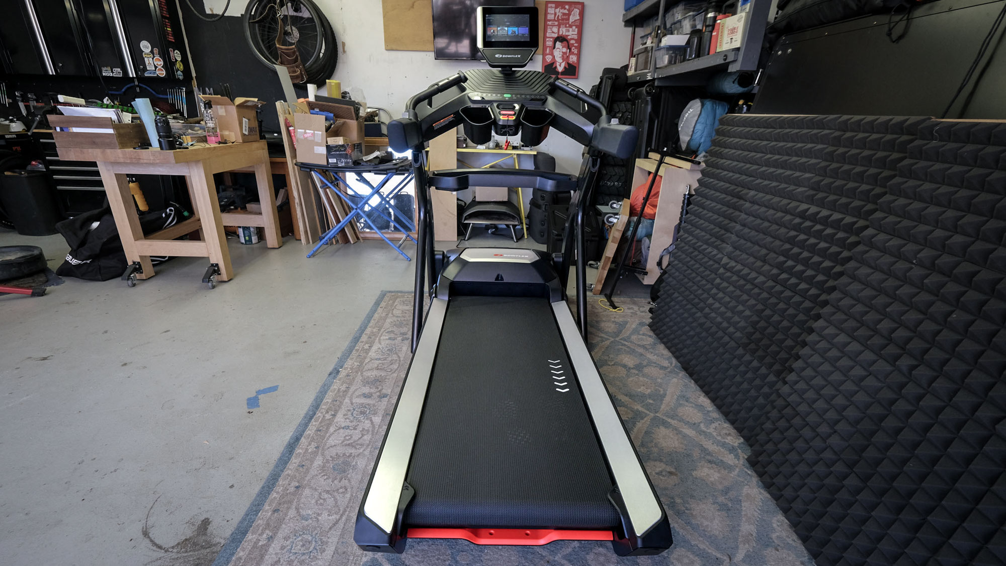 BowFlex Treadmill 10 shown from user point of view