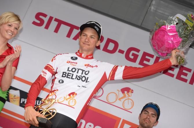 Tim Wellens (Lotto Belisol) in the race leader's jersey