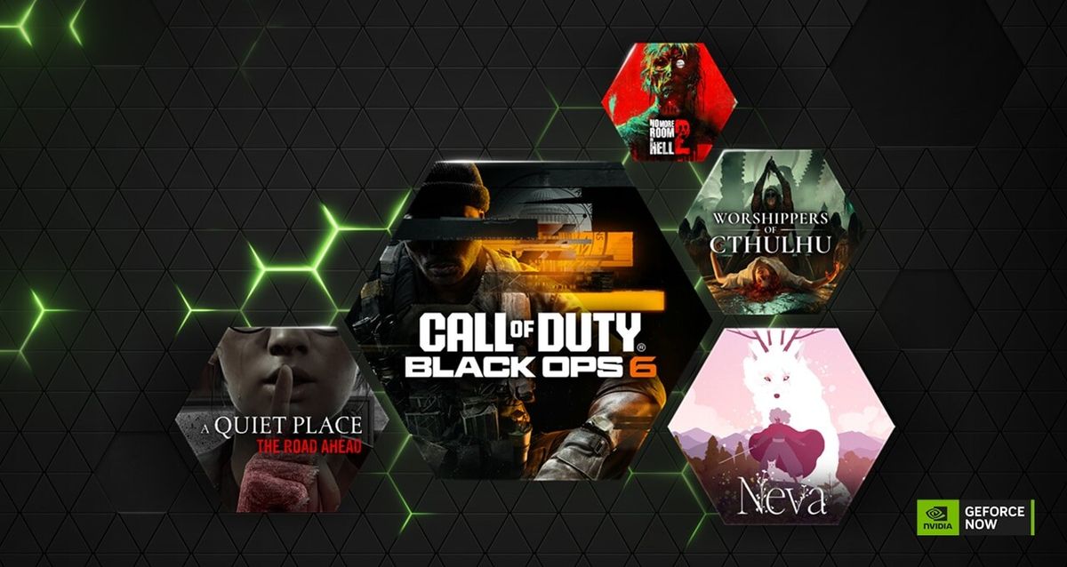 Nvidia GeForce NOW adds Call of Duty: Black Ops 6 and 21 other titles in October.