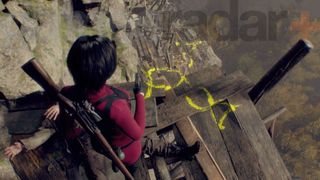 Resident Evil 4 Separate Ways Stone Dias door puzzle
