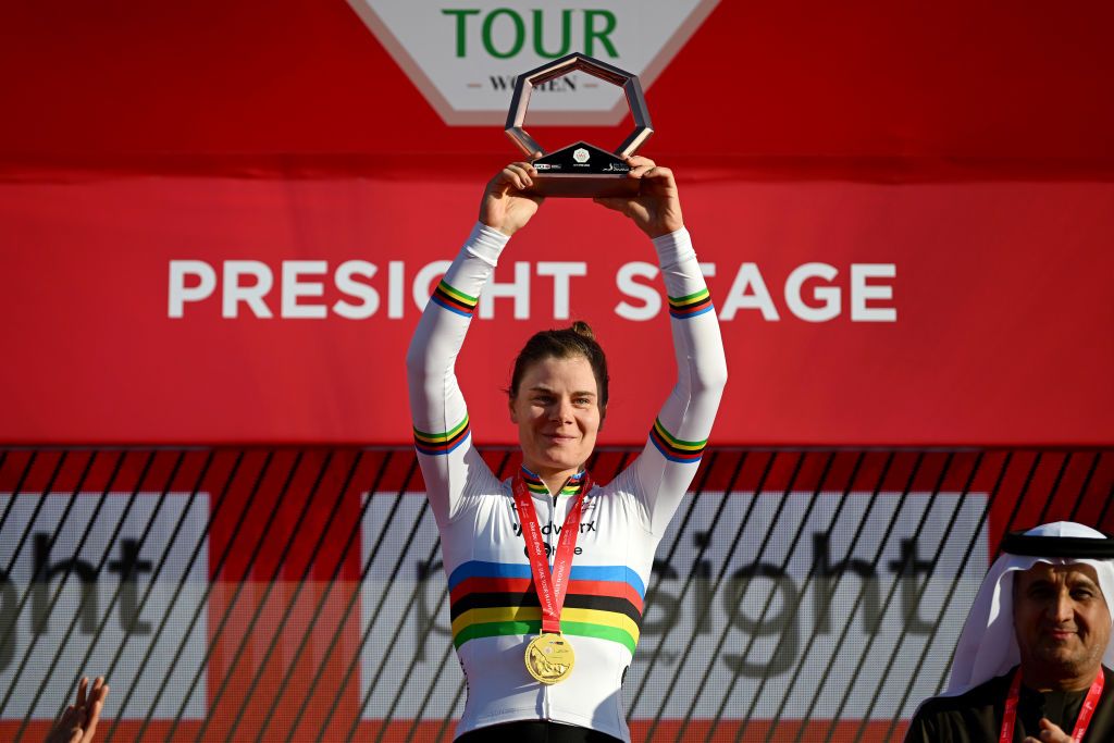 Lotte Kopecky confirms early-season form with UAE Tour Women queen stage  victory | Cyclingnews