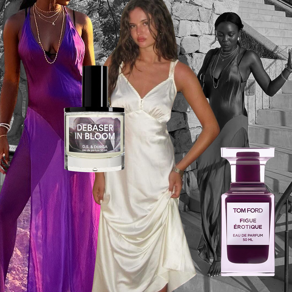 Fig fragrance collage